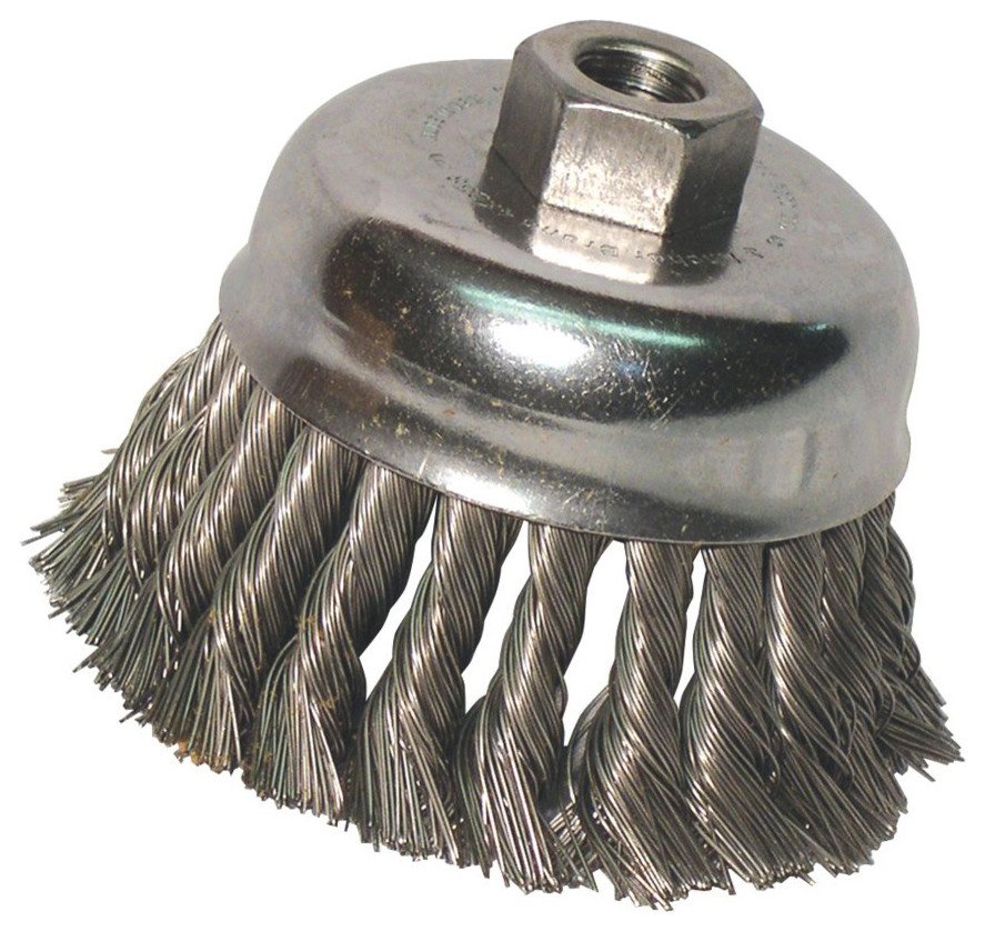 Anchor Brand 6-inch Knot Cup Wheel Brush