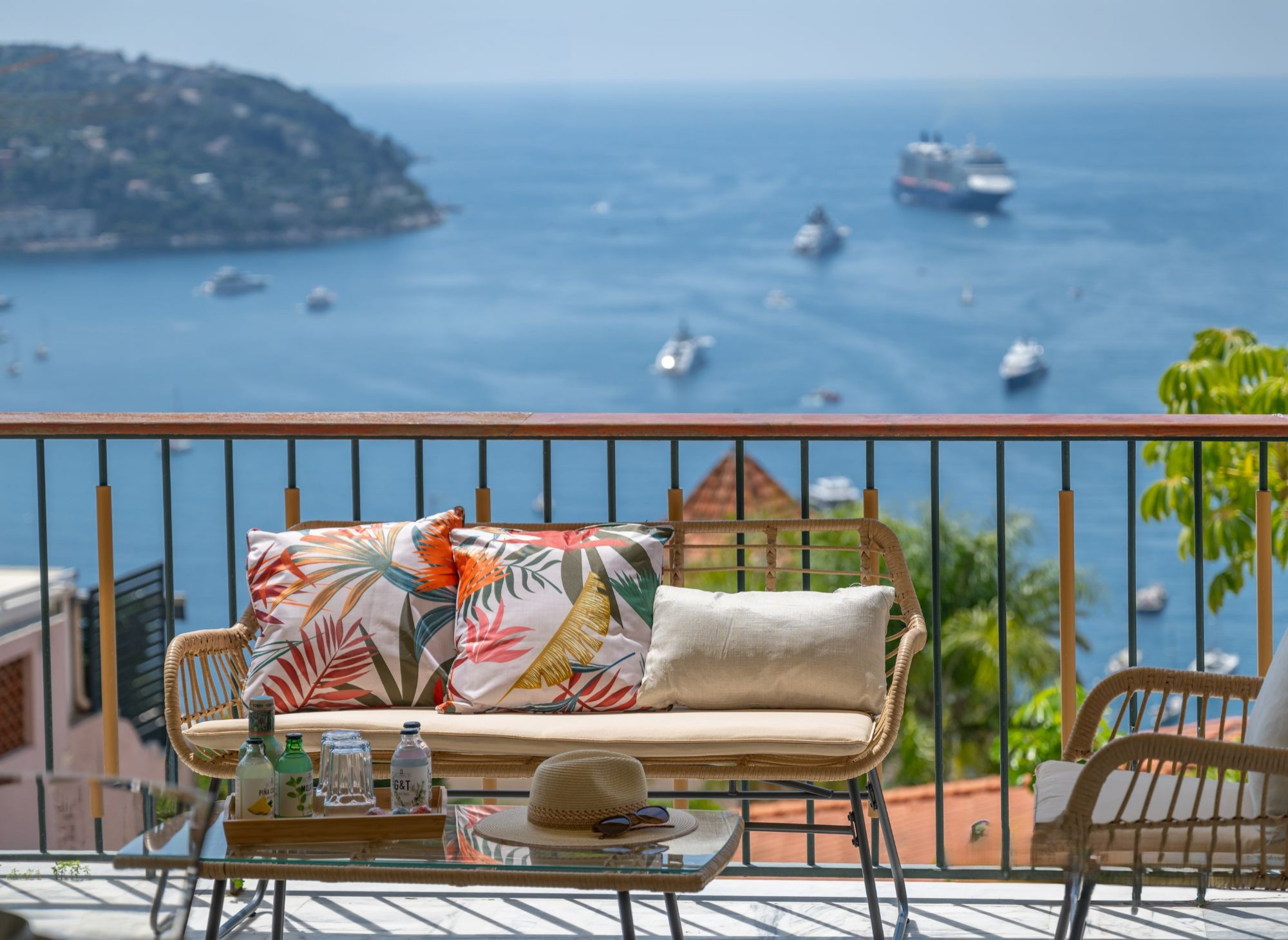Home staging, chemin de Caire, Villefranche sur mer