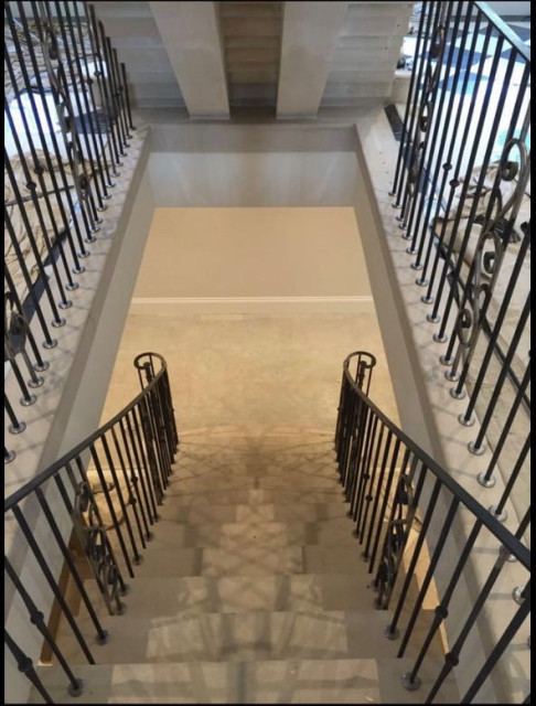 Staircase Install trendy-trappe