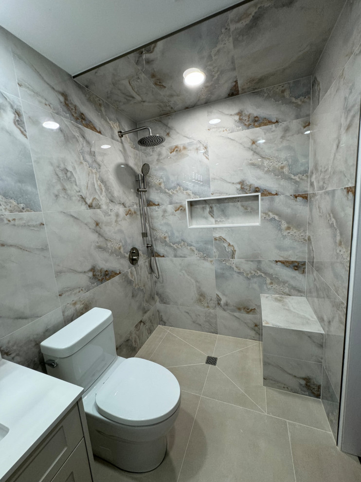 Oakville Walk in Bathroom Remodel