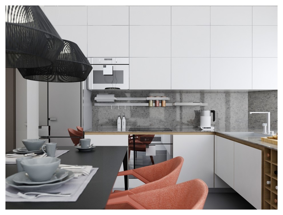 Дизайн-проект перепланировка из 2-х ком. в 3-х ком. в г. Москве