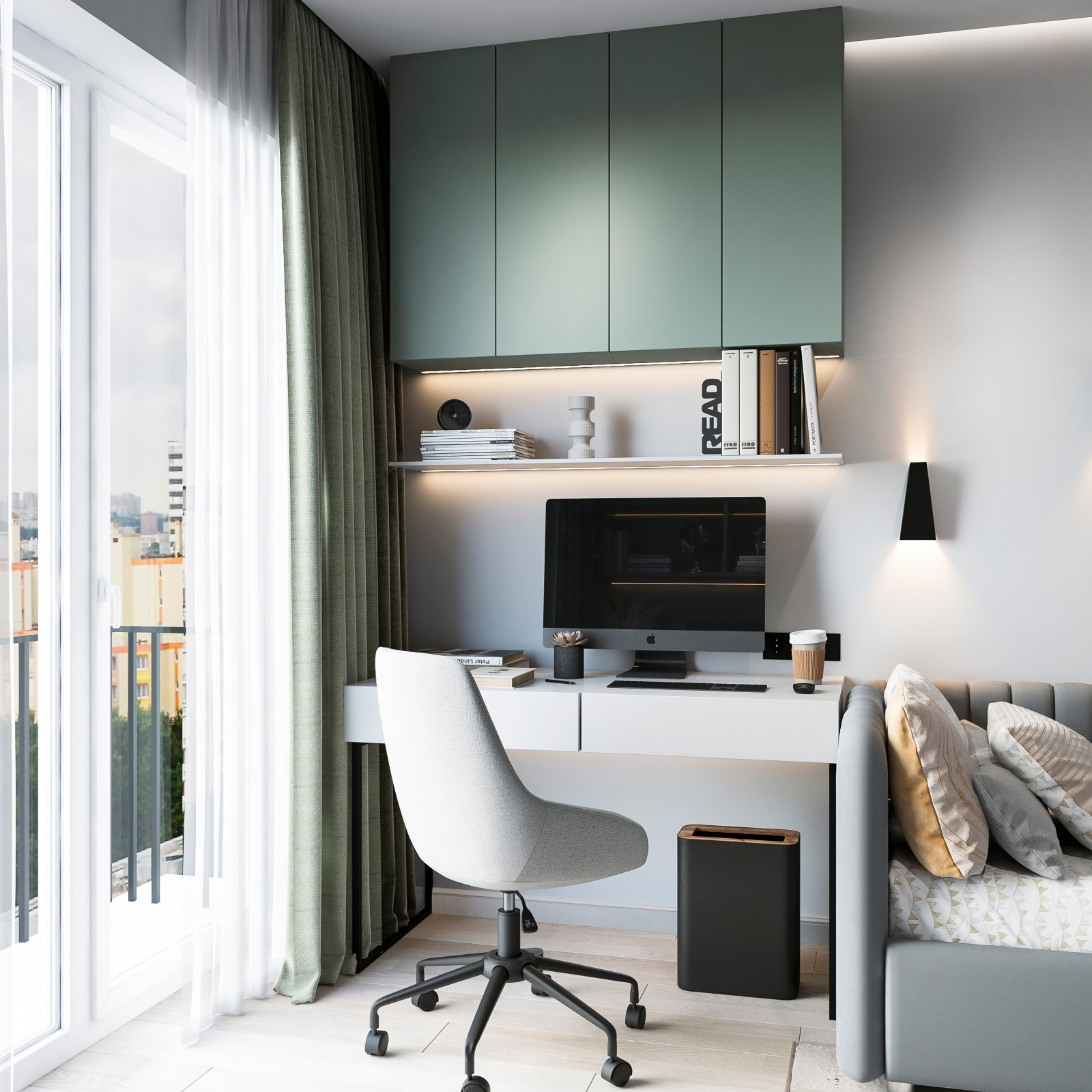 Дизайн квартиры в ЖК "Октябрьский" г.Тюмень