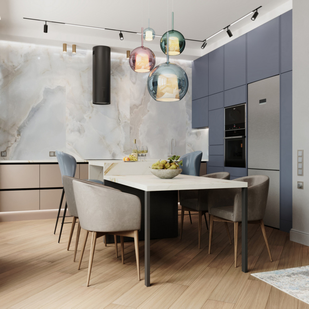 Кухня-гостиная в  ЖК "Filicity"