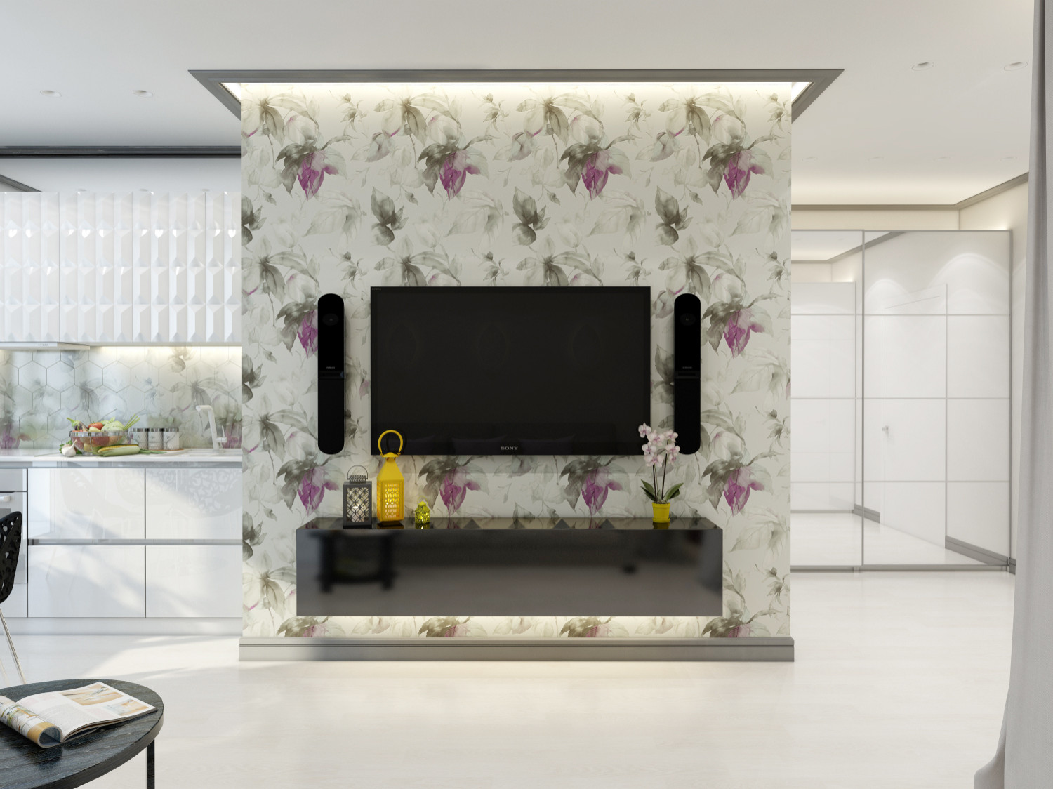 Контрасты и акварель