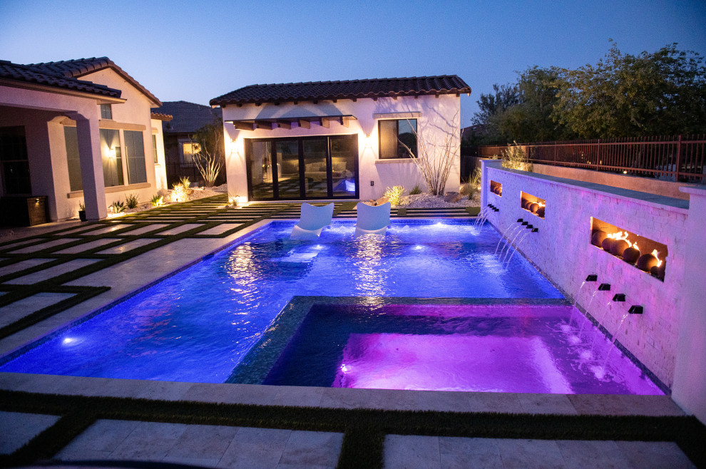 Swimming pool , Casita
