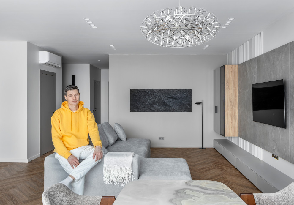 Реализованный проект квартиры 100кв.м в ЖК Атлантис