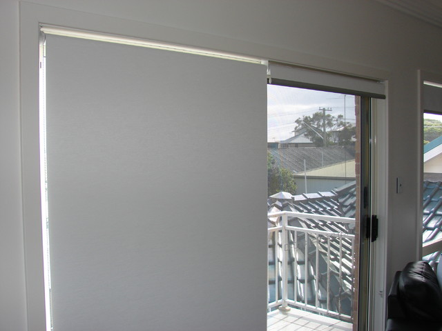 Roller Blinds modern-living-room