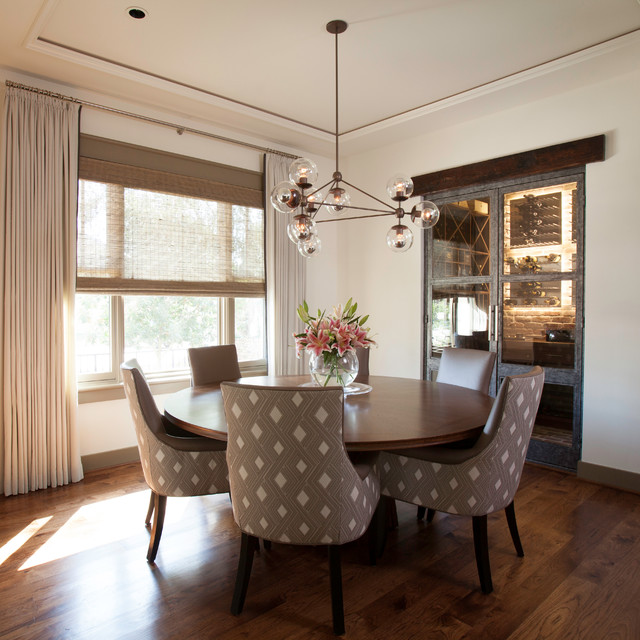 Houston Heights Home Traditional Dining Room Houston by Laura U