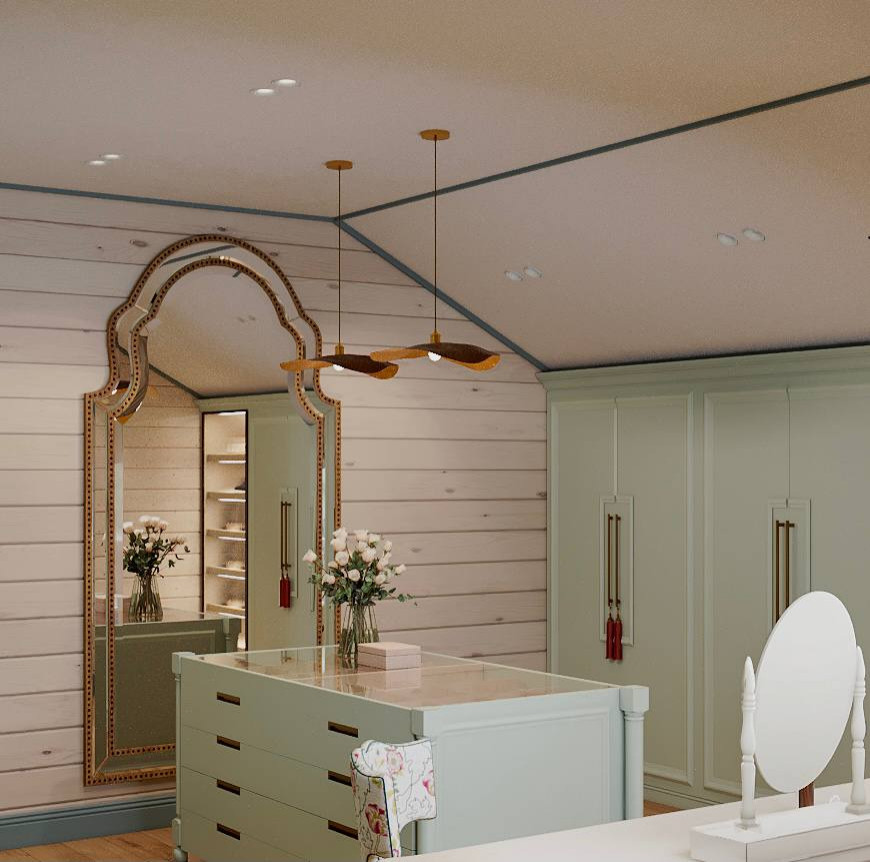 Загородный дом на озере, 230 м2