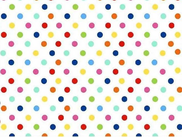 SheetWorld Fitted Crib / Toddler Sheet - Primary Colorful Polka Dots Woven