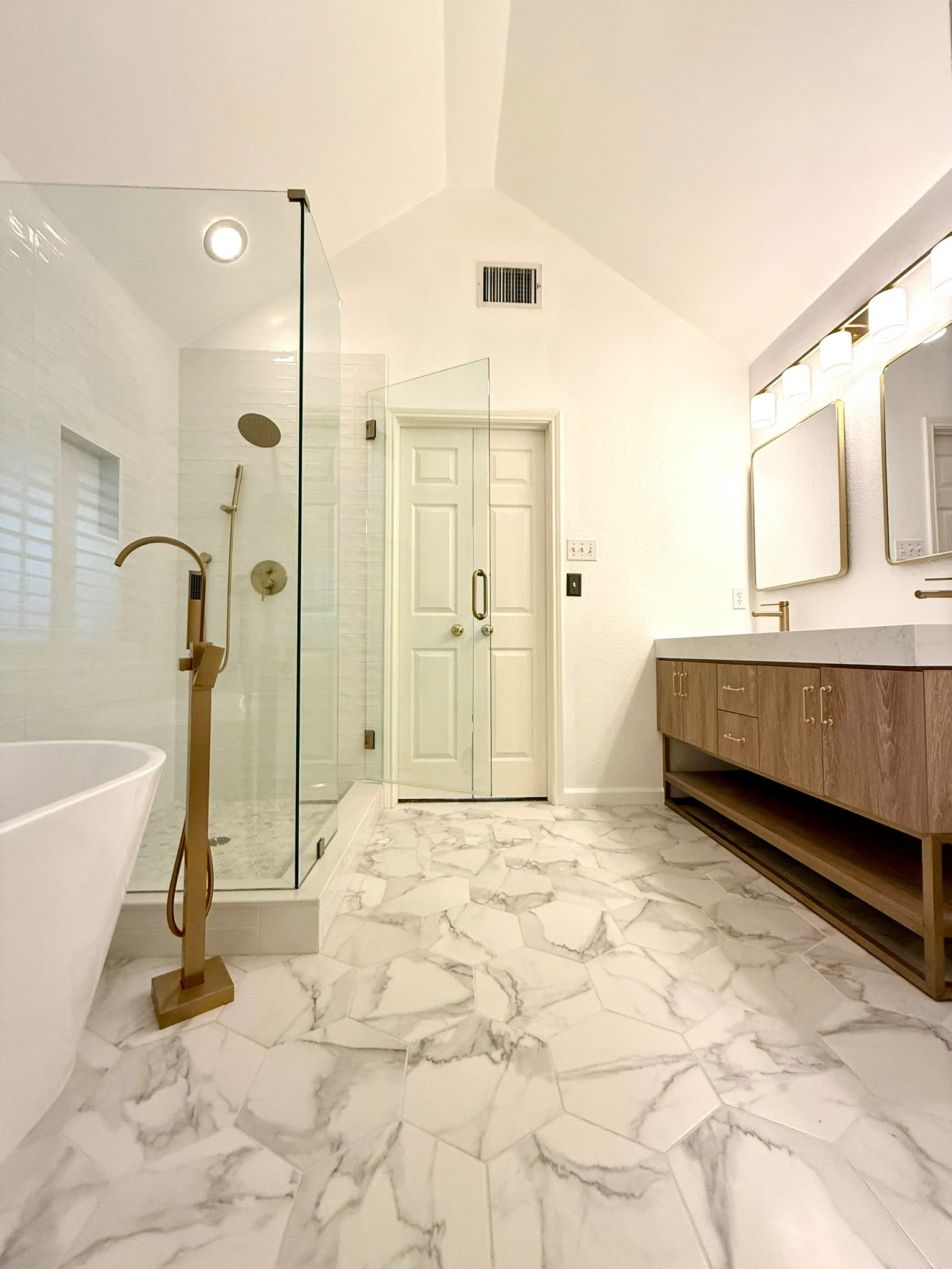 Flower Mound TX - Master Bathroom Remodel