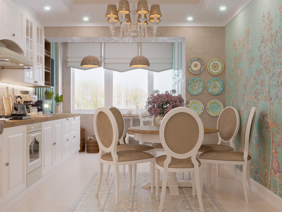 Кухня в стиле прованс ( 20кв.м)