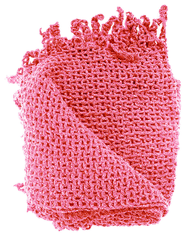 Jasmine Coral Knit Throw