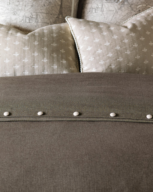 Houzz Eastern Accents Flint Charcoal Duvet Cover Flint Charcoal Duvet Cover Super Queen Transitional Covers