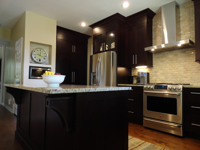 Cafe Java Maple Kitchen contemporary-kitchen