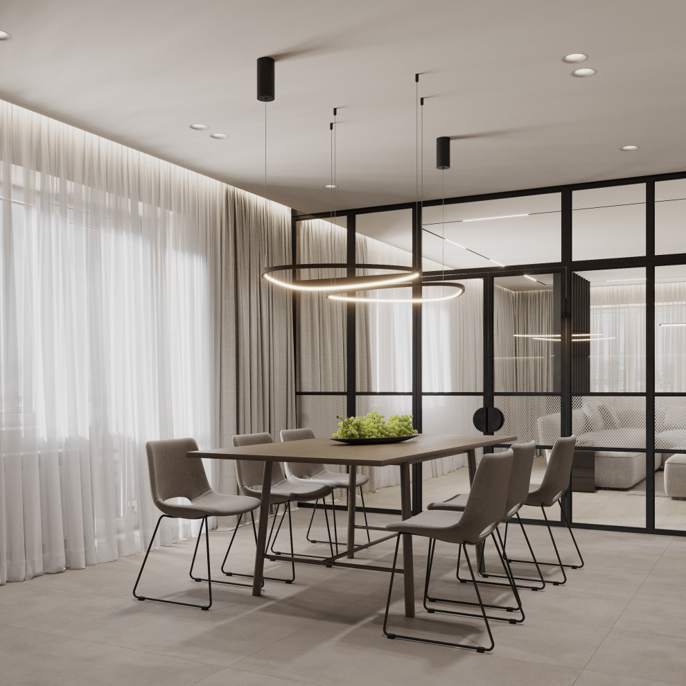 Дизайн квартиры 140м² в Красноярске, ЖК "Александровский"