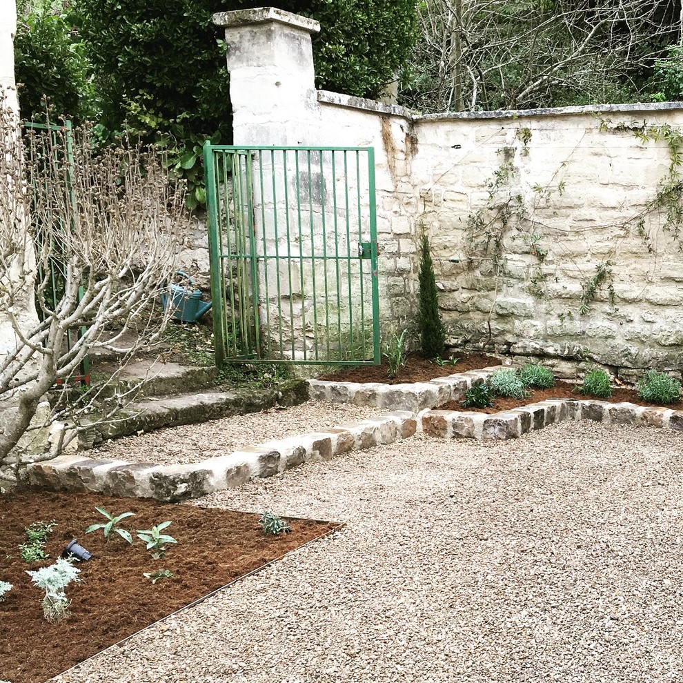 Un jardin familial au charme de l'ancien