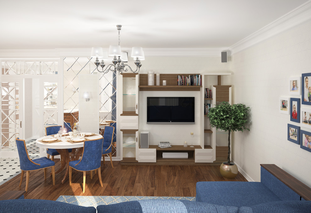 Средиземноморский стиль с веянием прованса 87 кв.м.