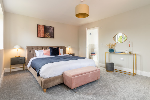 Show Home - Copper Beeches - Old Tupton modern-bedroom