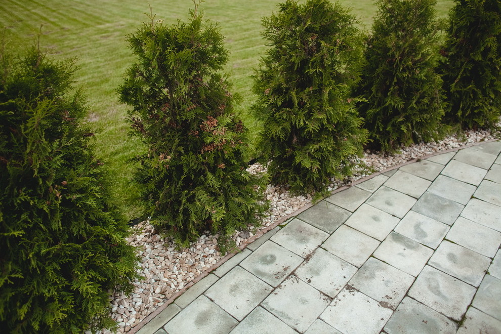 Отсыпка галькой