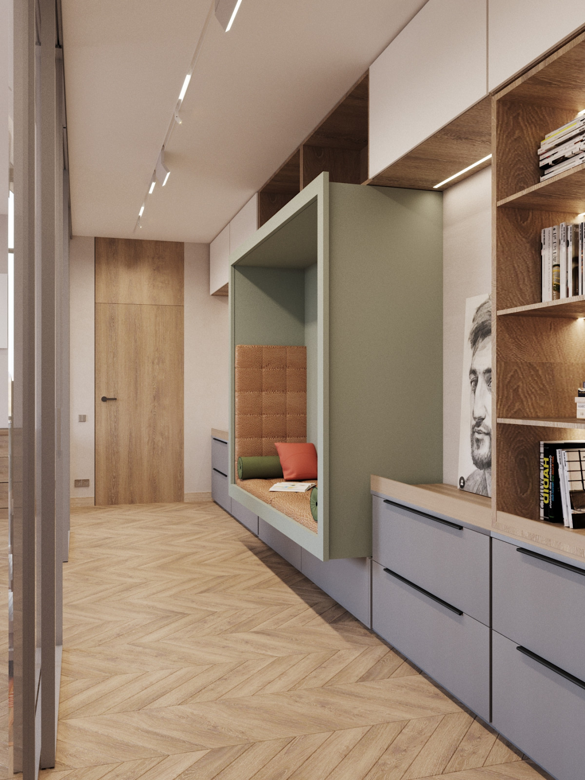 Квартира с художественной мастерской