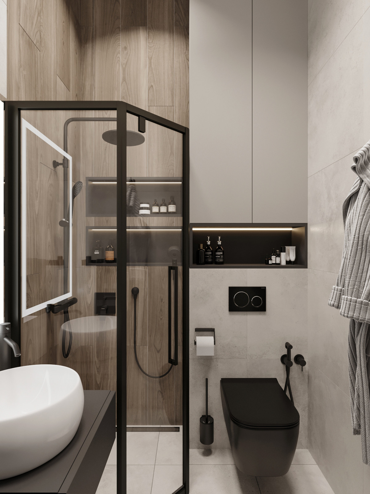 Светлая квартира для семьи из двух человек