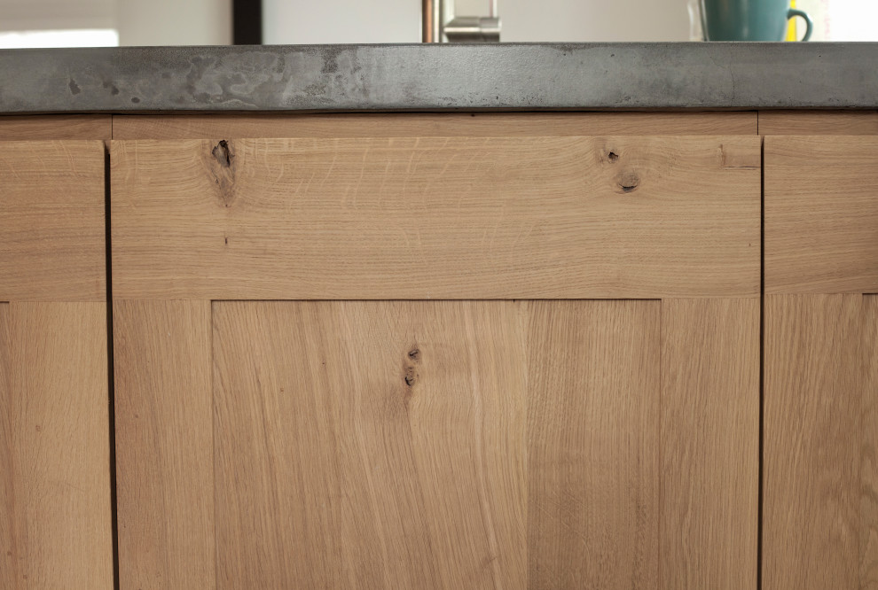Example of a mountain style kitchen design in Amsterdam