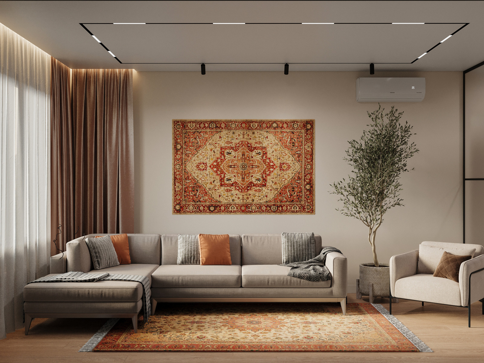 Современный уют для молодой семьи