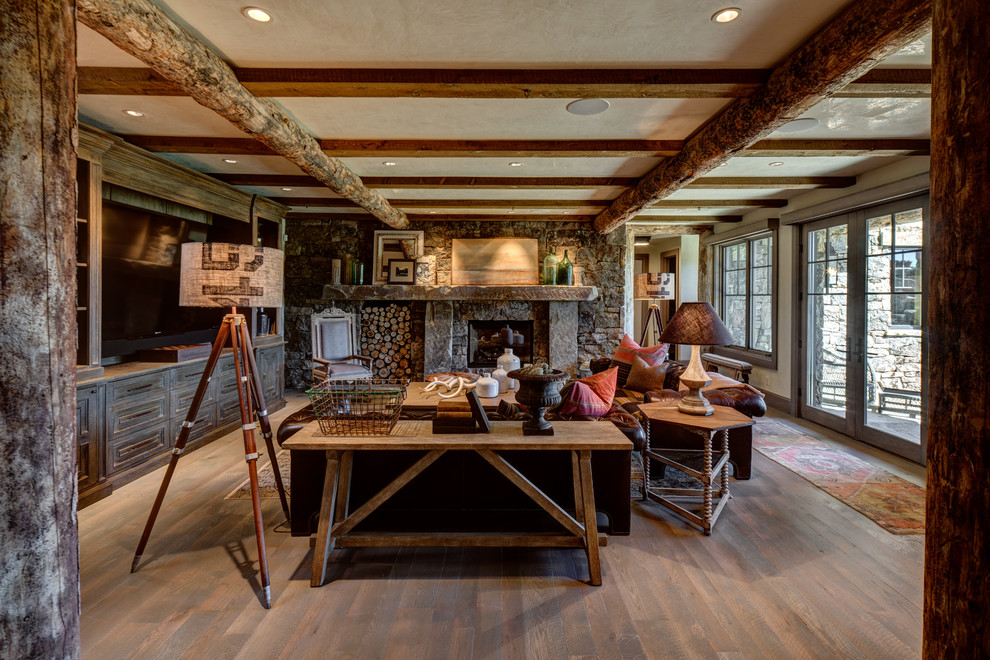 Wolf Creek Ranch, Woodland, Utah Residence - Farmhouse - Family Room ...