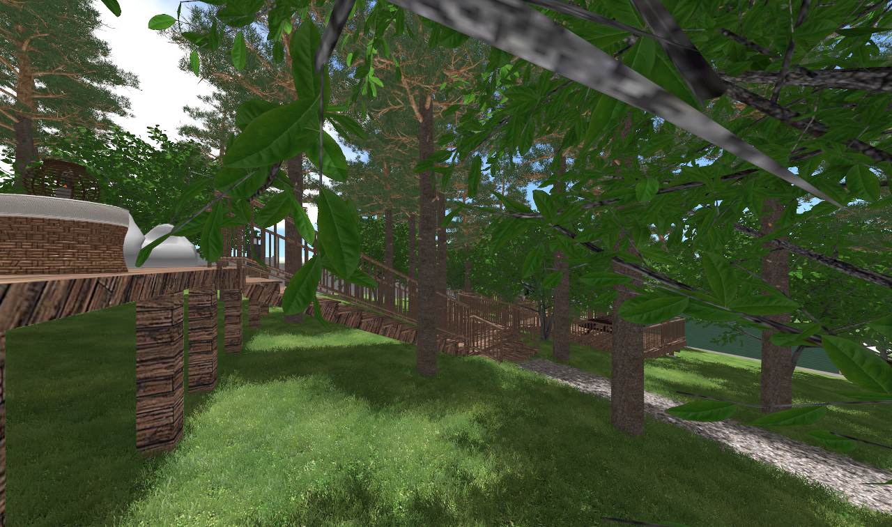 Территория мотеля