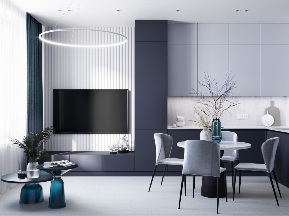 Интерьер квартиры в ЖК Романтика 66 м2