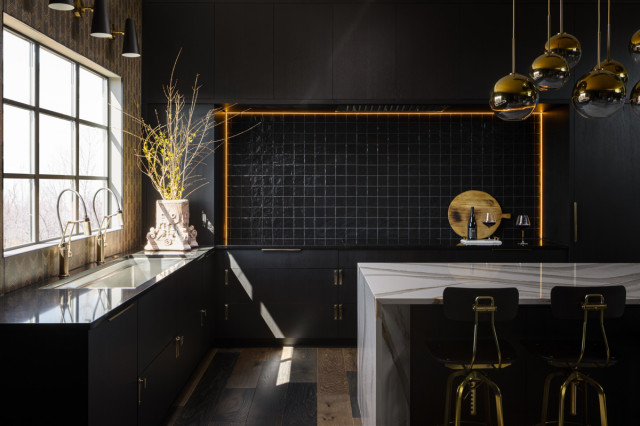 7 New Kitchens With Dark and Moody Elements
