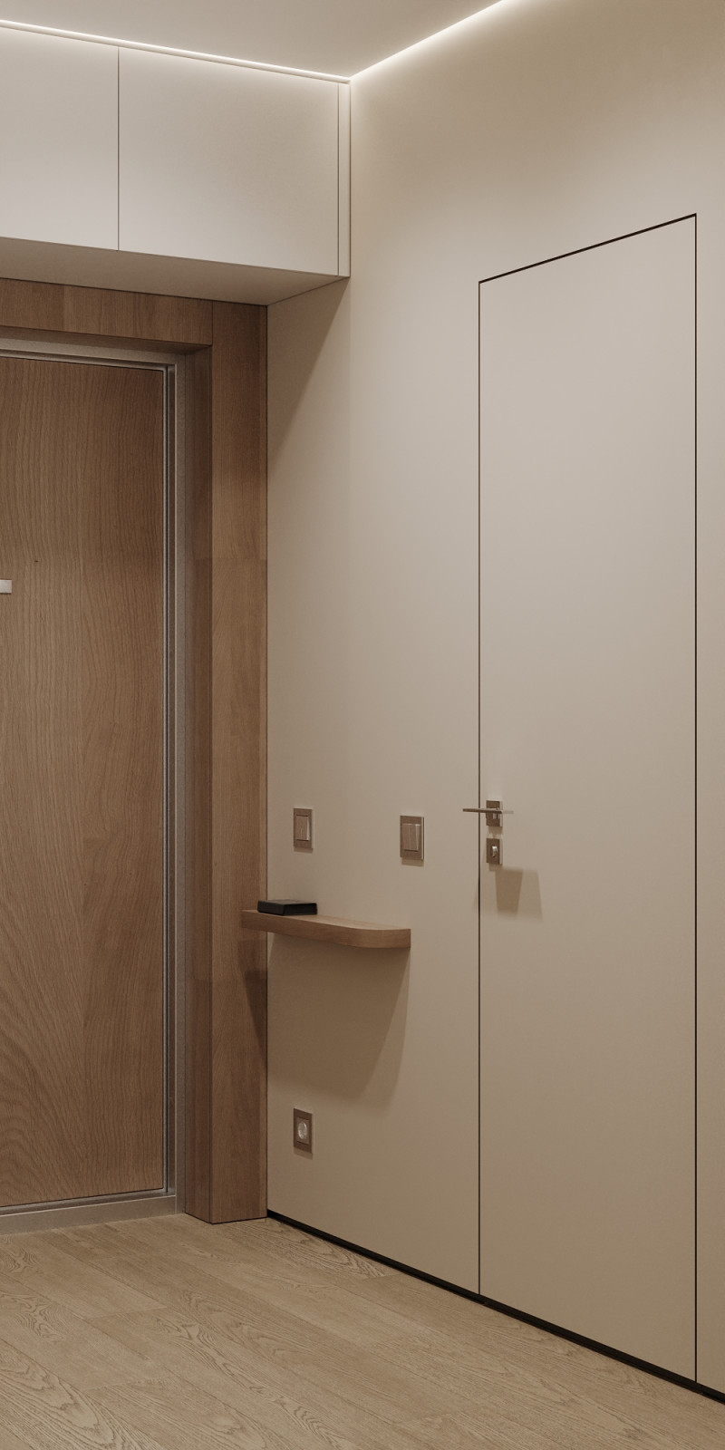 Эскизный проект интерьерной квартиры в Москве