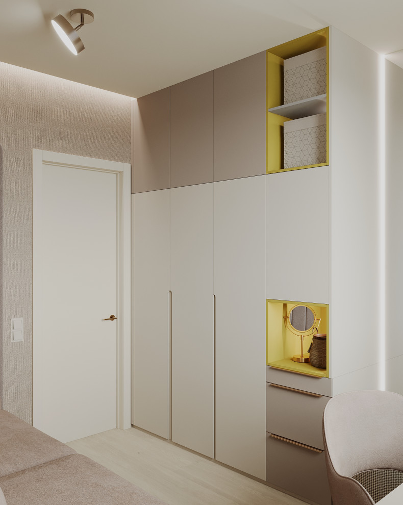 Интерьер 4-ёх комнатной квартиры_ "VANILLA LATTE"