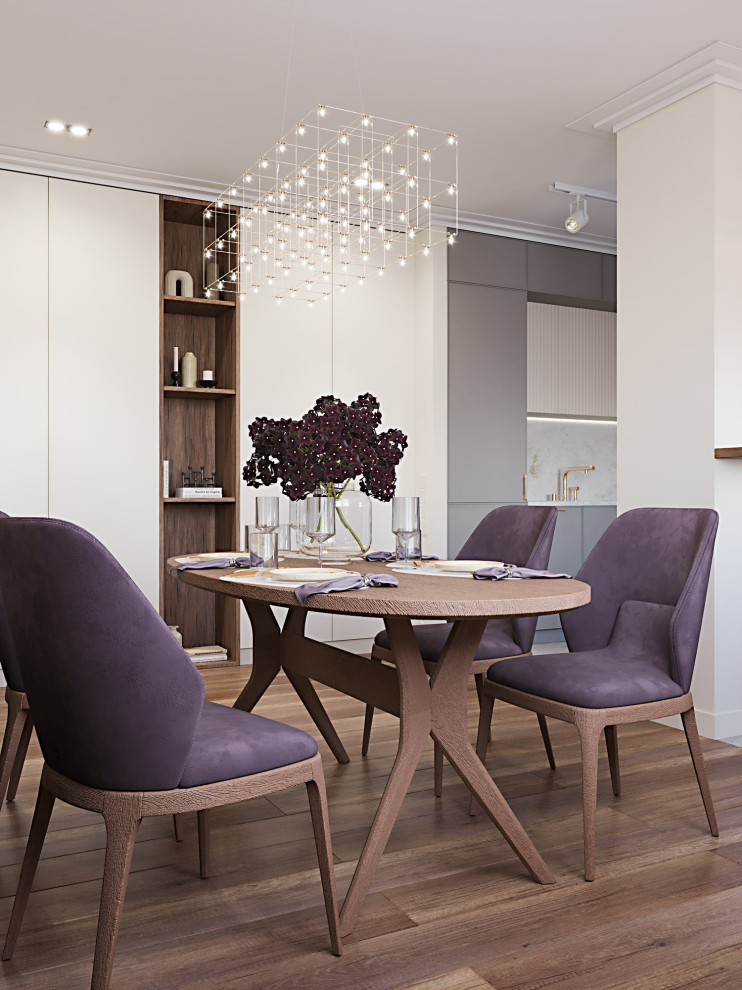 Дизайн кухни-гостиной