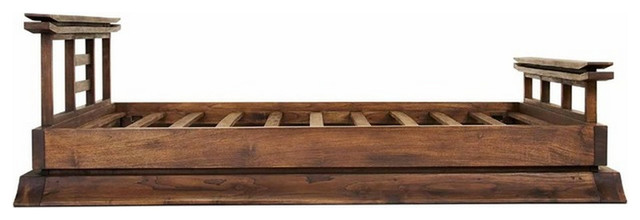 Kondo Mahogany Platform Bed Craftsman Panel Beds By Tansu Kondo Mahogany Platform Bed Java Cal King