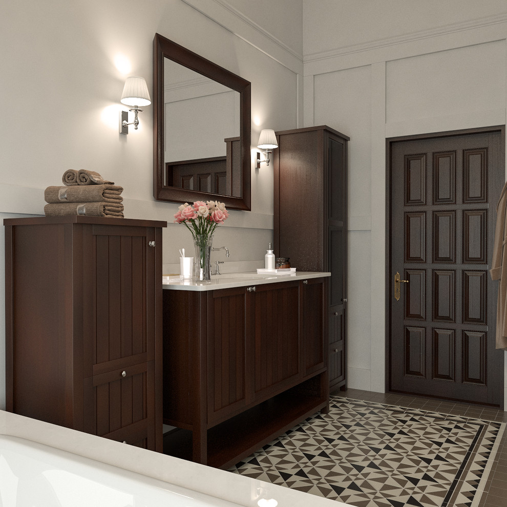 Чистые пруды 2. Дом в классическом стиле. Санузлы.