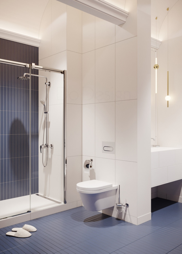 Санузел. Дизайн-проект квартиры в Москве