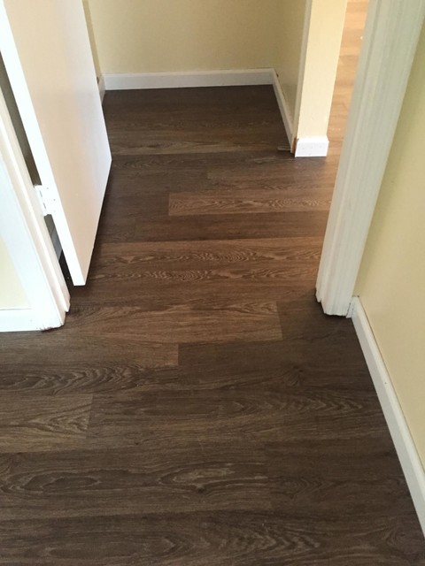 Tarpon Springs Luxury Vinyl Tile Project - Traditional - Hall - Tampa