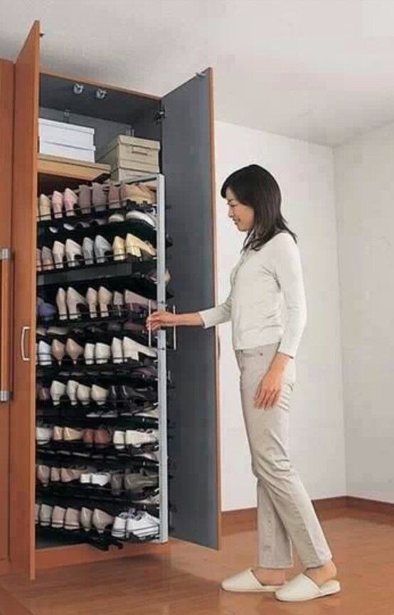 Does anyone know where I can find a pull out shoe storage like the one |  Houzz UK