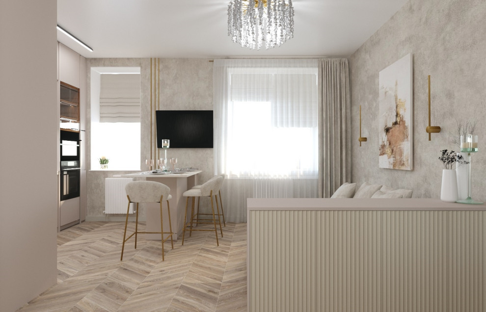 Гостиная в 3-х к.кв.