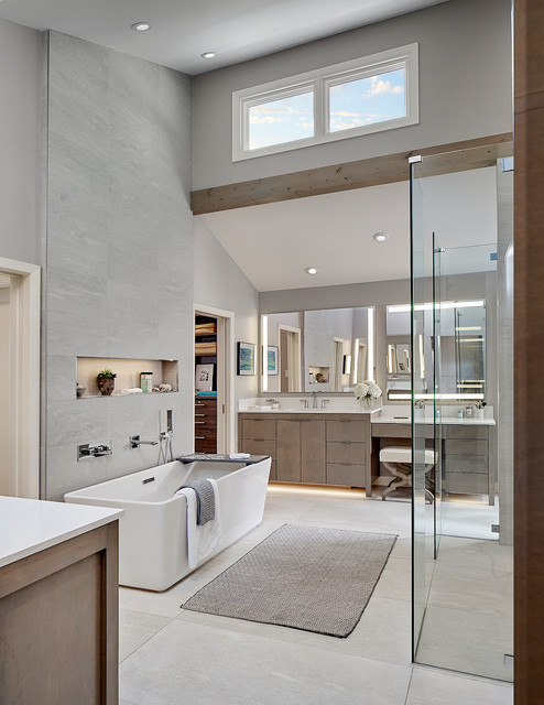 Master Bath moderne-badevaerelse