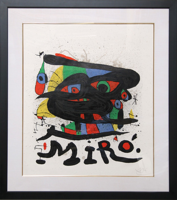 Joan Miro, Walker Art Center, Lithograph
