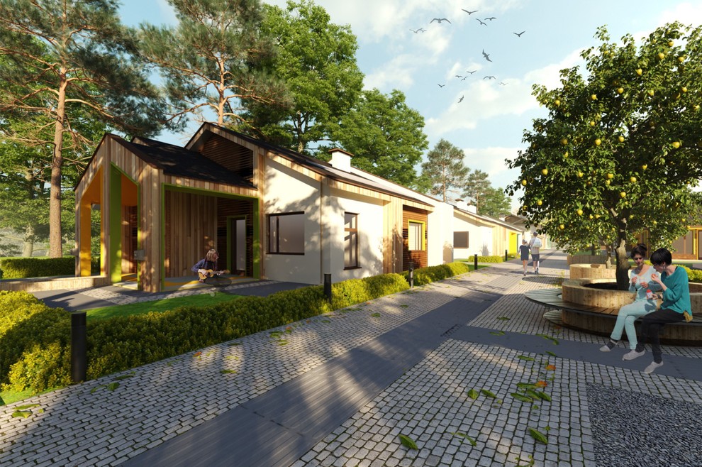 Визуализация квартала "Новые берега"