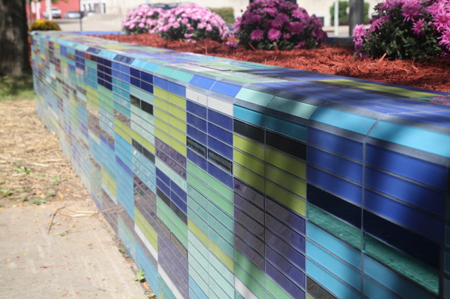 Pools & Outdoor Mosaics modern-landscape