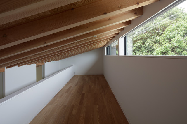 佐倉の別荘　子育て世代の週末住宅 minimalistisch-schlafzimmer