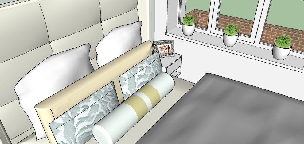 Эскиз 2-ой этаж таунхаус на Калужском Шоссе