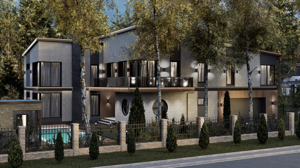 Визуализация дома КП "Монтевиль"