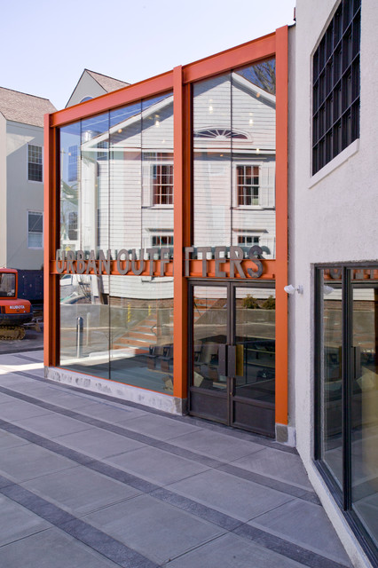 Commercial Glass Doors contemporain-facade