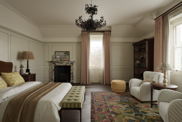 Queen Anne Manor traditional-bedroom